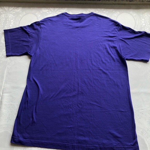 Zumba Wear Fitness Logo Graphics One Size Fits Most Purple T-Shirt Short Sleeves - Picture 2 of 13